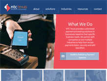 Tablet Screenshot of ntctexas.com